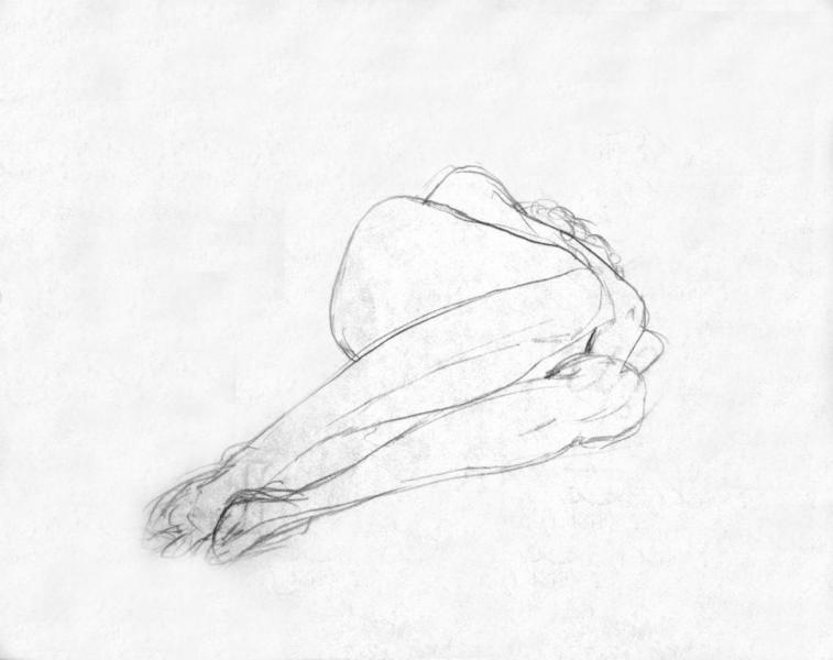 2 Croquis de nus
